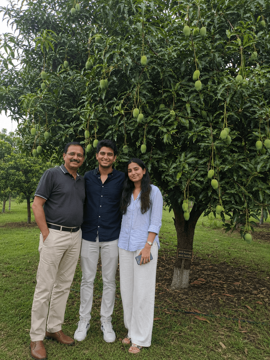 Anil Kumar and family