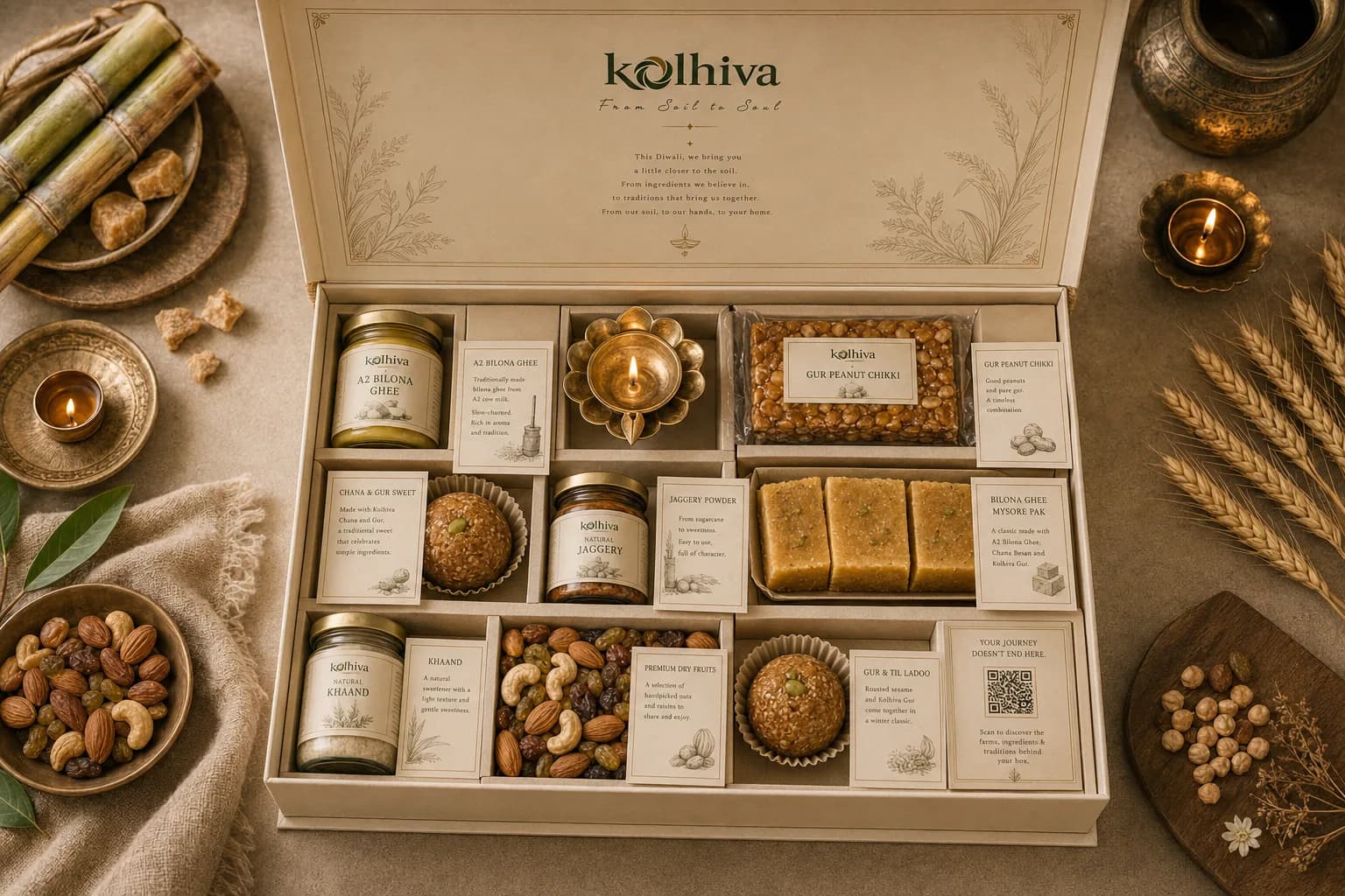 The box from above with every story card in place